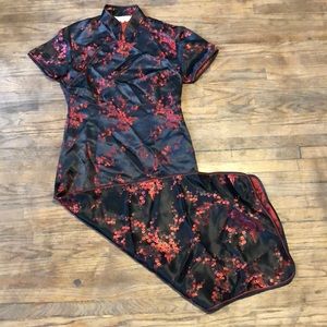 Vintage Chinese Cheongsam dress. Made in China